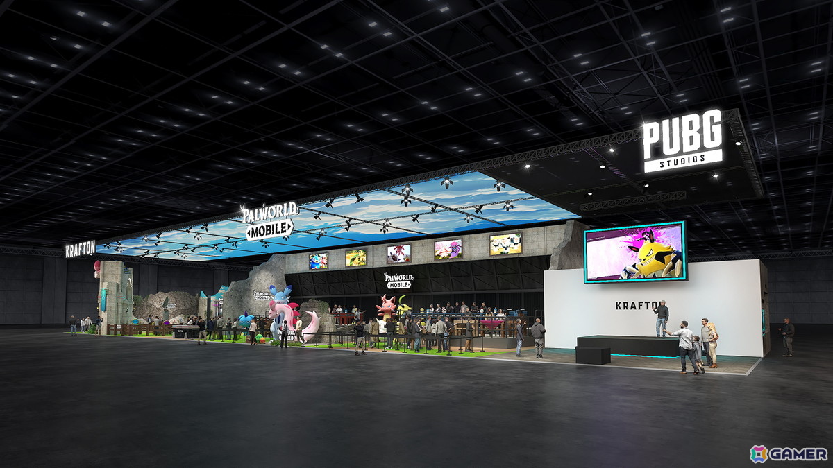 「パルワールドモバイル」が世界初の試遊出展！「CAFÉ PUBG」も復活するKRAFTONのG-STAR 2025出展内容が公開にの画像4