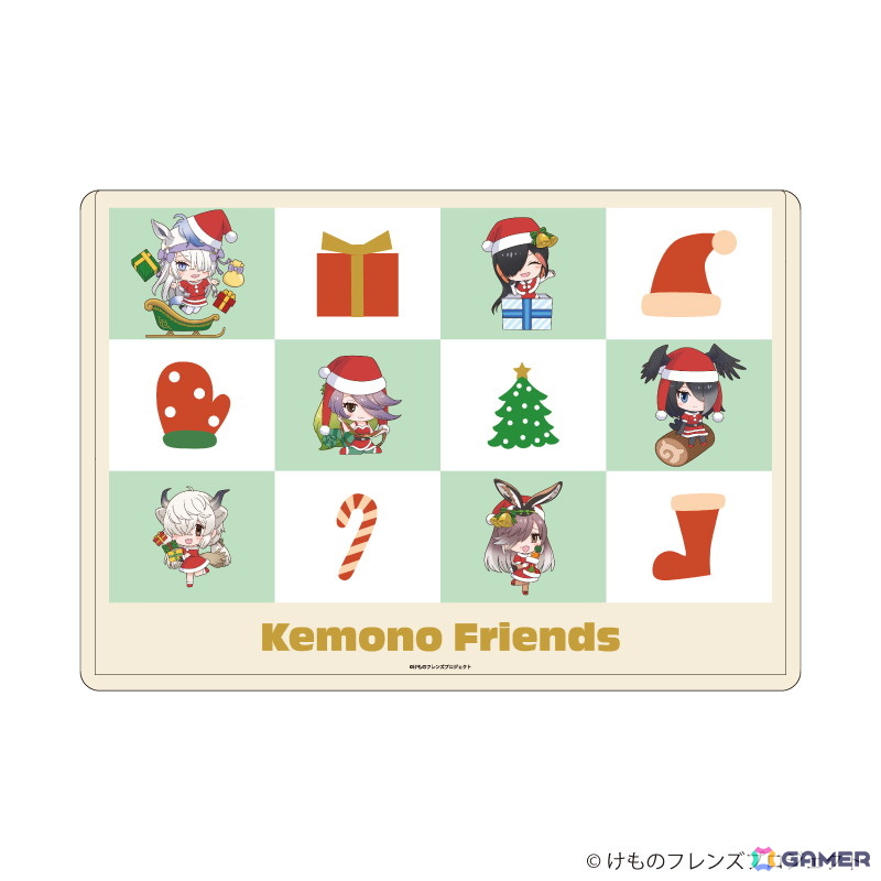 「けものフレンズ」のクリスマスコラボカフェが12月16日より開催！グッズは通販がスタートの画像