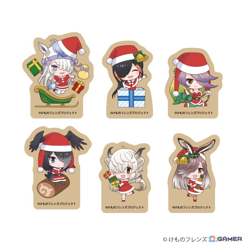 「けものフレンズ」のクリスマスコラボカフェが12月16日より開催！グッズは通販がスタートの画像