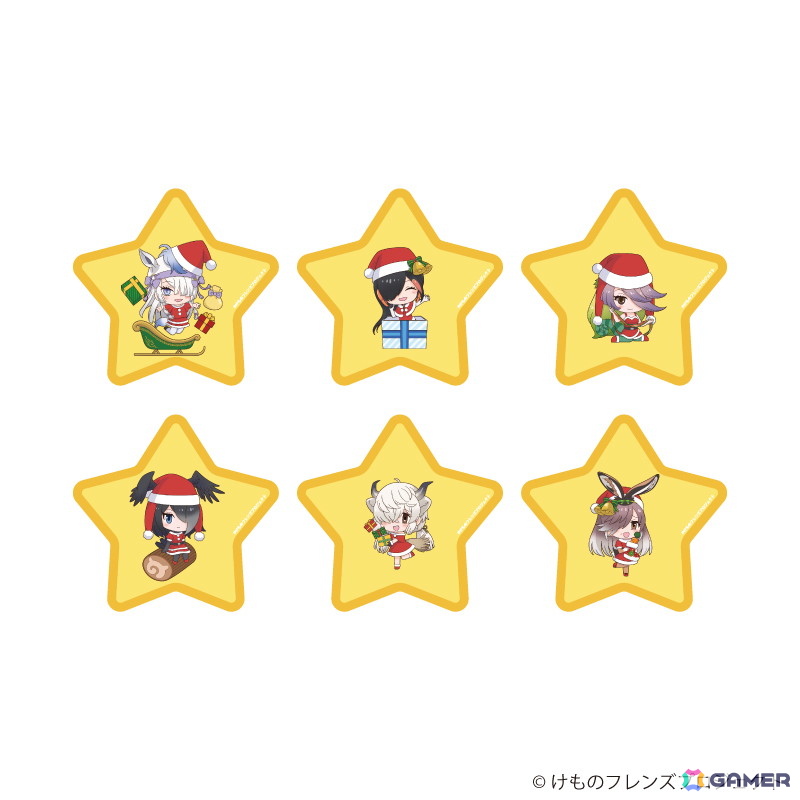 「けものフレンズ」のクリスマスコラボカフェが12月16日より開催！グッズは通販がスタートの画像
