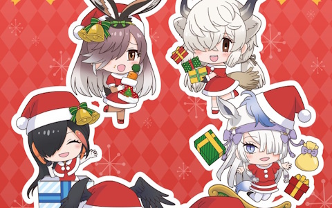 「けものフレンズ」のクリスマスコラボカフェが12月16日より開催！グッズは通販がスタート