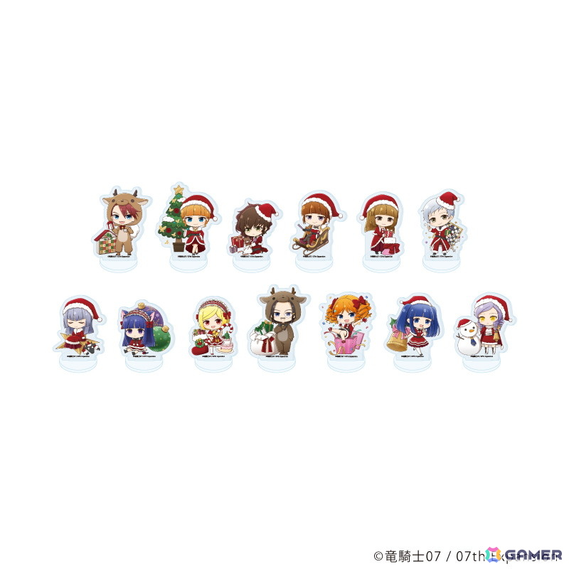 うみねこのなく頃に」クリスマスがテーマのミニキャライラストグッズが