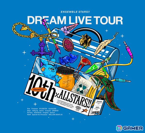 「あんさんぶるスターズ！！ DREAM LIVE Tour 10th xALL STARS!!」は幕張公演4日間、大阪公演3日間の全14公演で開催！の画像1