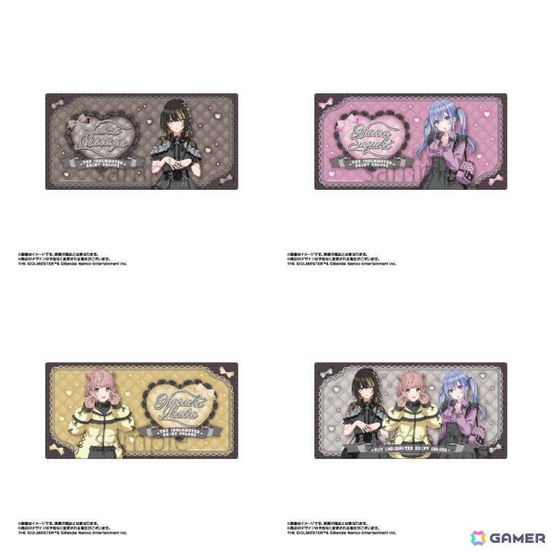 「アイドルマスター シャイニーカラーズ Song for Prism」2nd Anniversary SHOP ～めろきゅん（ハート）モノクローム～が11月14日よりゲーマーズで開催！の画像