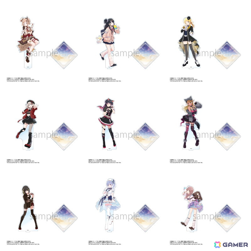 「アイドルマスター シャイニーカラーズ Song for Prism」2nd Anniversary SHOP ～めろきゅん（ハート）モノクローム～が11月14日よりゲーマーズで開催！の画像