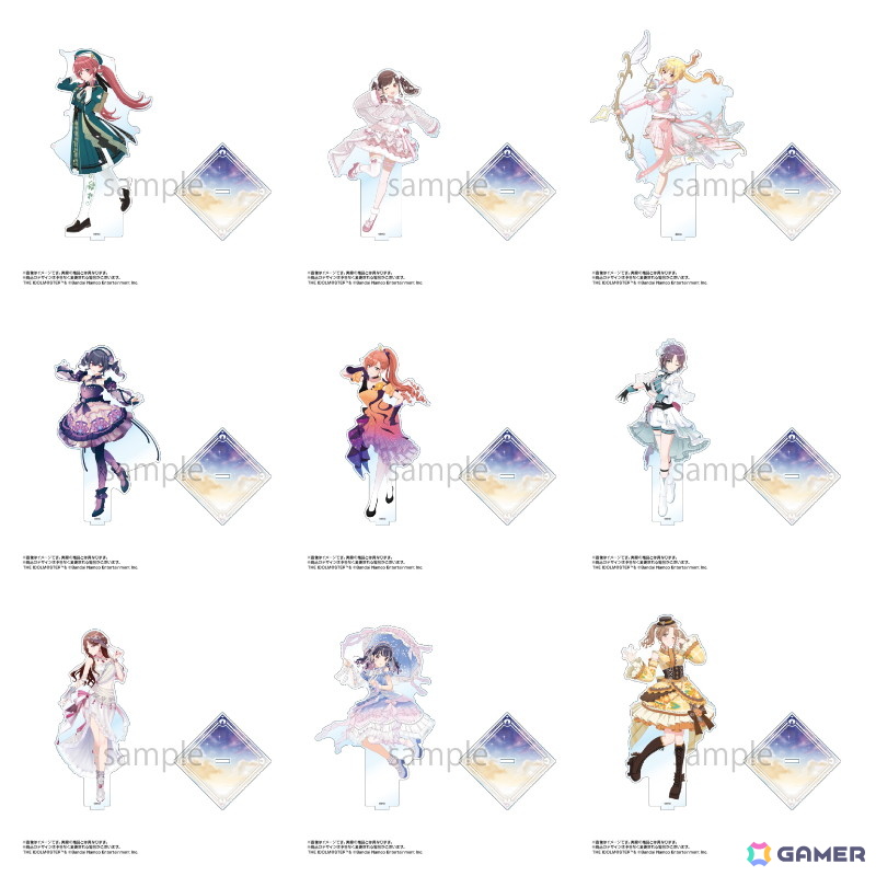 「アイドルマスター シャイニーカラーズ Song for Prism」2nd Anniversary SHOP ～めろきゅん（ハート）モノクローム～が11月14日よりゲーマーズで開催！の画像
