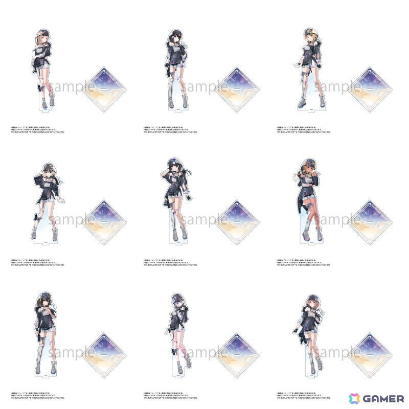 「アイドルマスター シャイニーカラーズ Song for Prism」2nd Anniversary SHOP ～めろきゅん（ハート）モノクローム～が11月14日よりゲーマーズで開催！の画像
