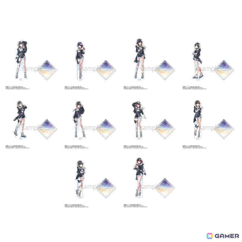 「アイドルマスター シャイニーカラーズ Song for Prism」2nd Anniversary SHOP ～めろきゅん（ハート）モノクローム～が11月14日よりゲーマーズで開催！の画像