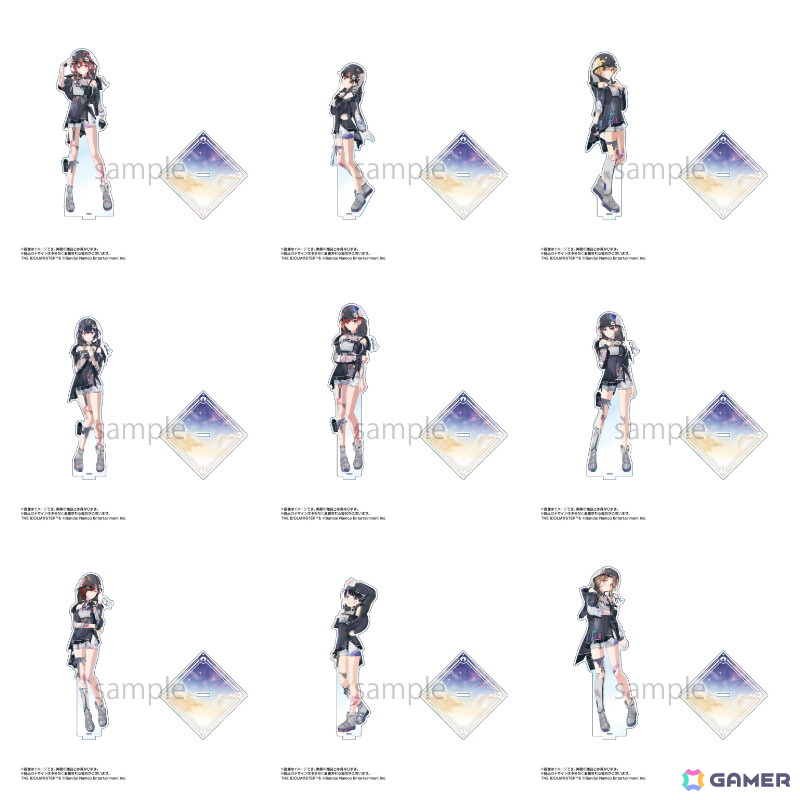 「アイドルマスター シャイニーカラーズ Song for Prism」2nd Anniversary SHOP ～めろきゅん（ハート）モノクローム～が11月14日よりゲーマーズで開催！の画像
