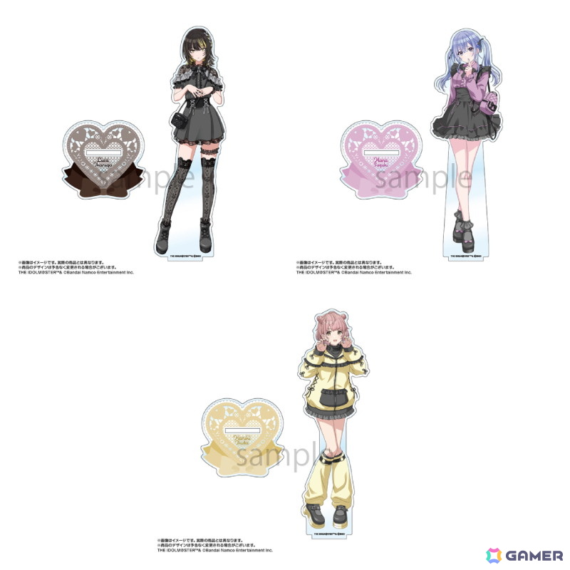 「アイドルマスター シャイニーカラーズ Song for Prism」2nd Anniversary SHOP ～めろきゅん（ハート）モノクローム～が11月14日よりゲーマーズで開催！の画像