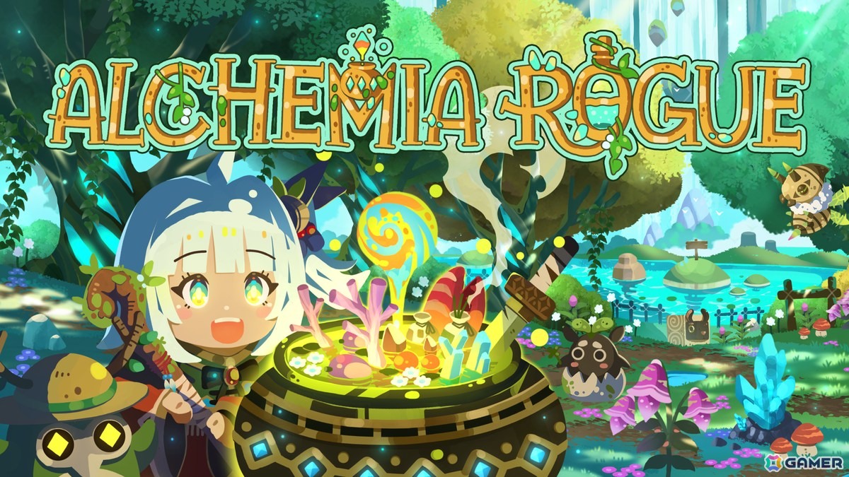 錬金術師見習いが挑むローグライクRPG「Alchemia Rogue: ミアと不思議な錬金迷宮」がSteam/Epic Games Storeで2026年に配信!の画像