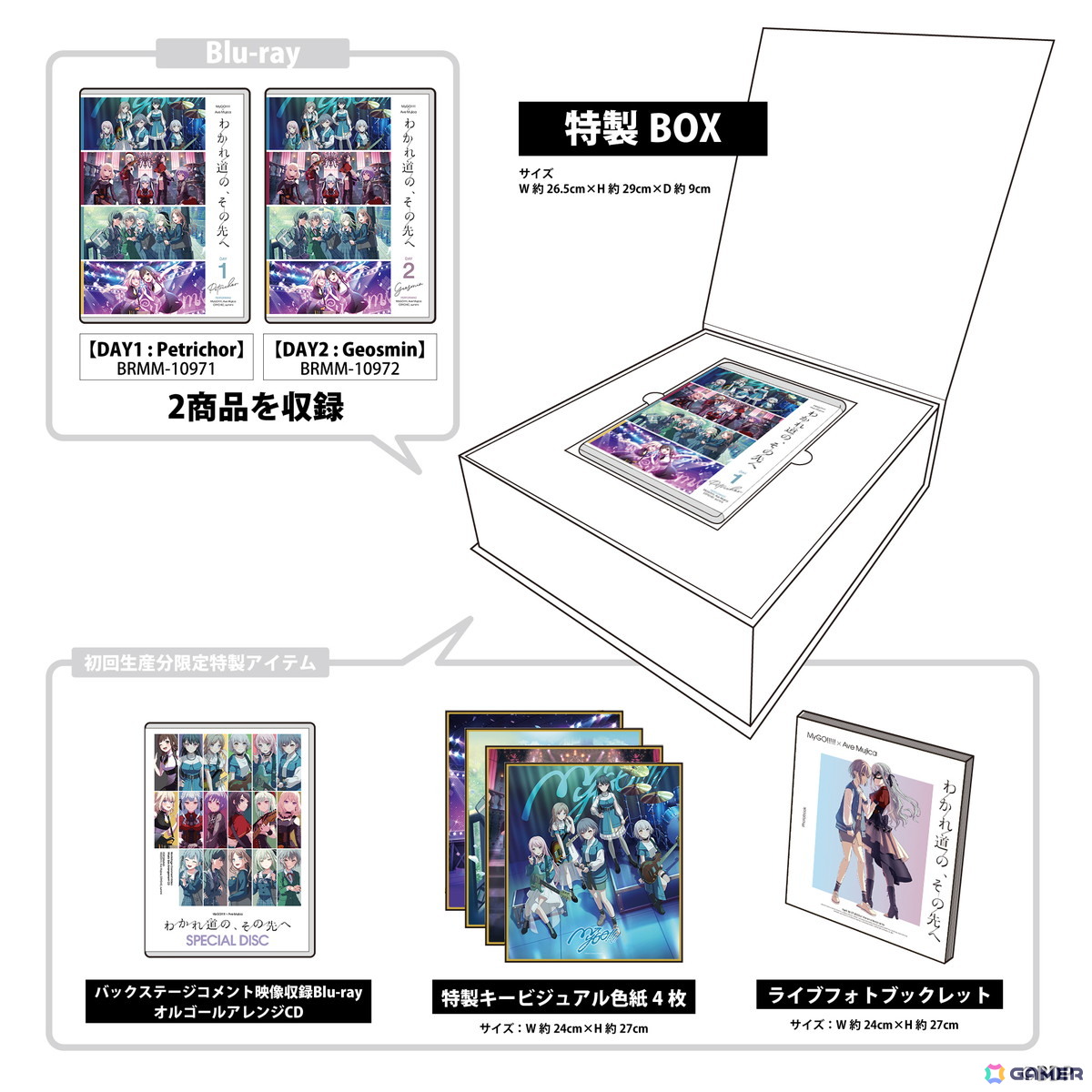 劇場版「BanG Dream! It's MyGO!!!!!」Blu-ray前編/後編が同時発売!初回生産限定分には複製原画セットも収録の画像