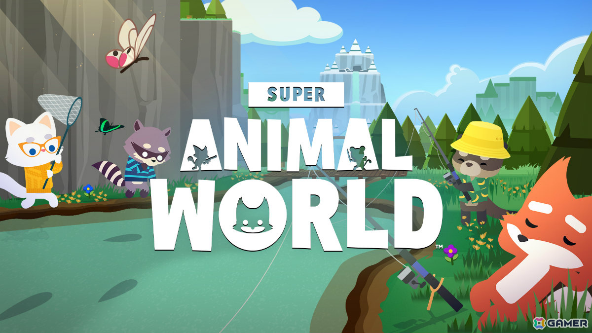 「Super Animal Royale」史上最大の無料拡張コンテンツ「Super Animal World」が12月9日に配信!コミュニティ広場で釣りや虫取りなどを楽しもうの画像