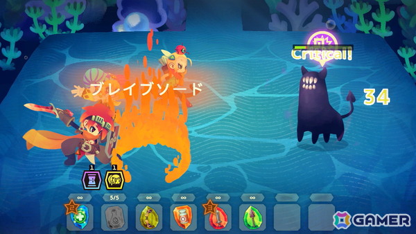 宝石に封じられた仲間を集めて戦うパーティ構築型ローグライクゲーム「ビビッドワールド」がSteamで配信！の画像3