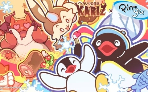 「KARIZ - カリツの伝説 -」二周年を記念してピングーとのコラボイベントが開催!限定の衣装やアイコンフレーム、ふきだしを無料でゲット可能