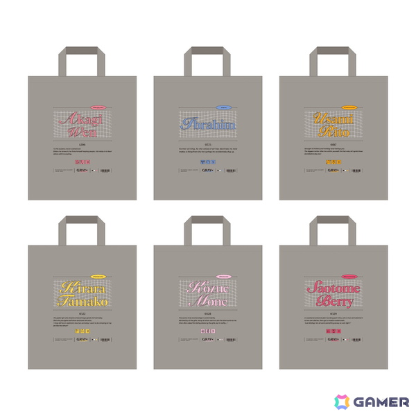 にじさんじより「GRAY×ACCENT」グッズが11月6日18時から販売開始！イブラヒムさんや雲母たまこさんら6名が参加の画像10