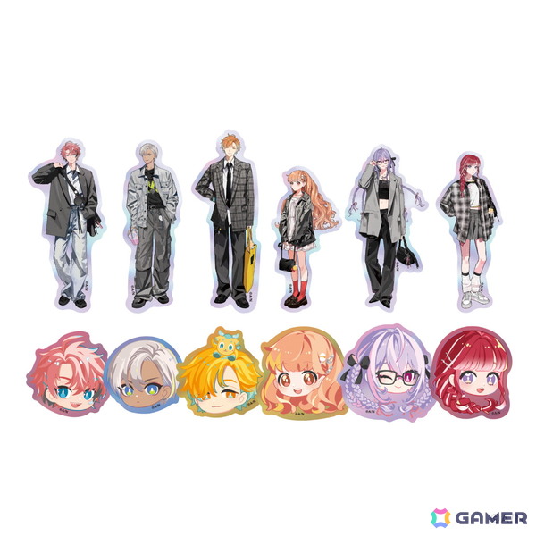 にじさんじより「GRAY×ACCENT」グッズが11月6日18時から販売開始！イブラヒムさんや雲母たまこさんら6名が参加の画像5