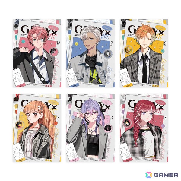 にじさんじより「GRAY×ACCENT」グッズが11月6日18時から販売開始！イブラヒムさんや雲母たまこさんら6名が参加の画像9