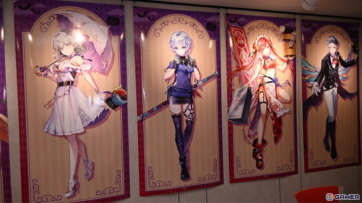 「白猫プロジェクト NEW WORLD'S アフターハロウィンパーティーカフェ」内覧会レポート!ボリューム満点のフードメニューやハロウィン仕様のグッズに注目の画像