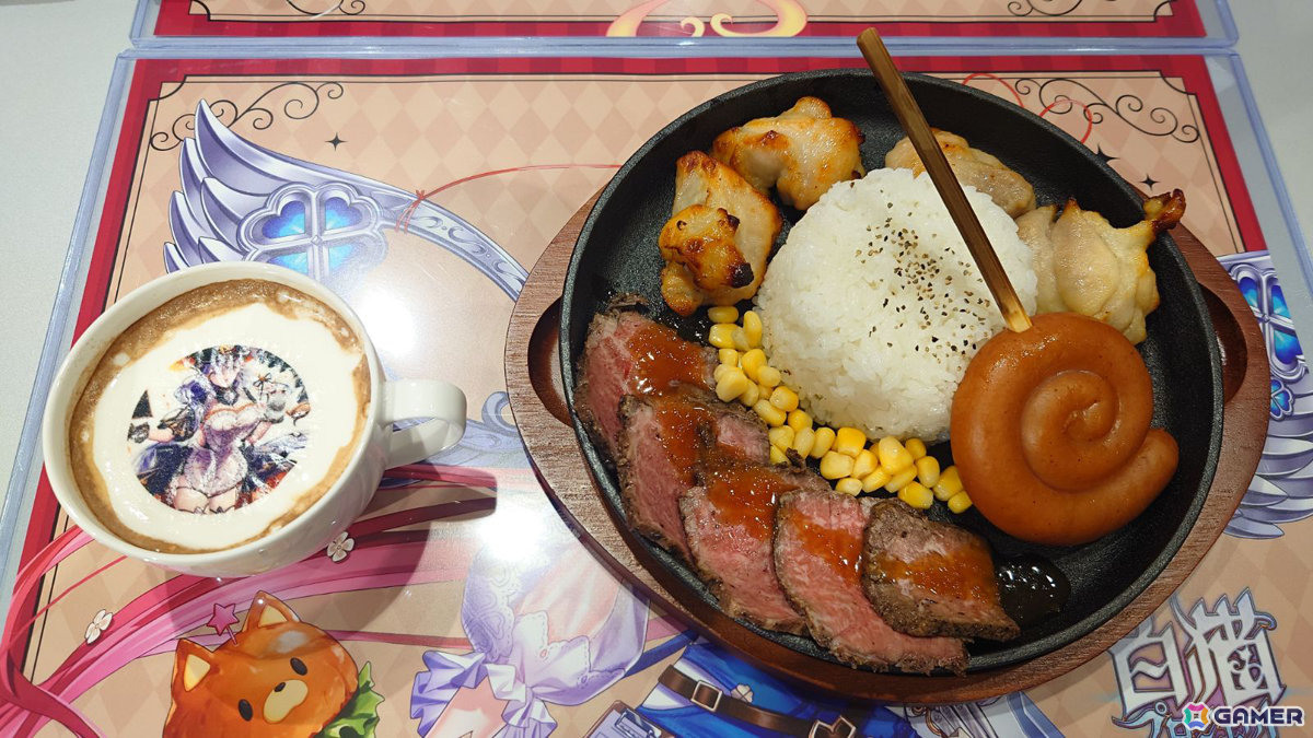 「白猫プロジェクト NEW WORLD'S アフターハロウィンパーティーカフェ」内覧会レポート!ボリューム満点のフードメニューやハロウィン仕様のグッズに注目の画像