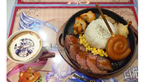 「白猫プロジェクト NEW WORLD'S アフターハロウィンパーティーカフェ」内覧会レポート！ボリューム満点のフードメニューやハロウィン仕様のグッズに注目の画像