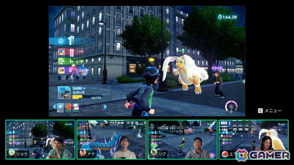 「Pokémon LEGENDS Z-A」吉沢亮さん、池田エライザさんが素の姿で通信対戦に没頭！新CM「ぜってー集まろ！篇」が11月8日より放映の画像2