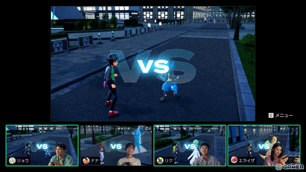 「Pokémon LEGENDS Z-A」吉沢亮さん、池田エライザさんが素の姿で通信対戦に没頭！新CM「ぜってー集まろ！篇」が11月8日より放映の画像