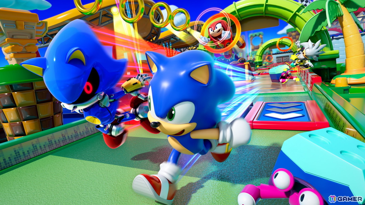 多人数で競争できるマルチプレイパーティーゲーム「Sonic Rumble」が正式サービス開始！限定スキン「ムービーソニック」などのプレゼントが配布中の画像