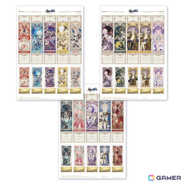 「崩壊：スターレイル」オンパロス最終章記念で郵便局とのコラボが決定！黄金裔たちが集結する「オンパロスの記憶 フレーム切手」の申し込み受付が開始の画像2