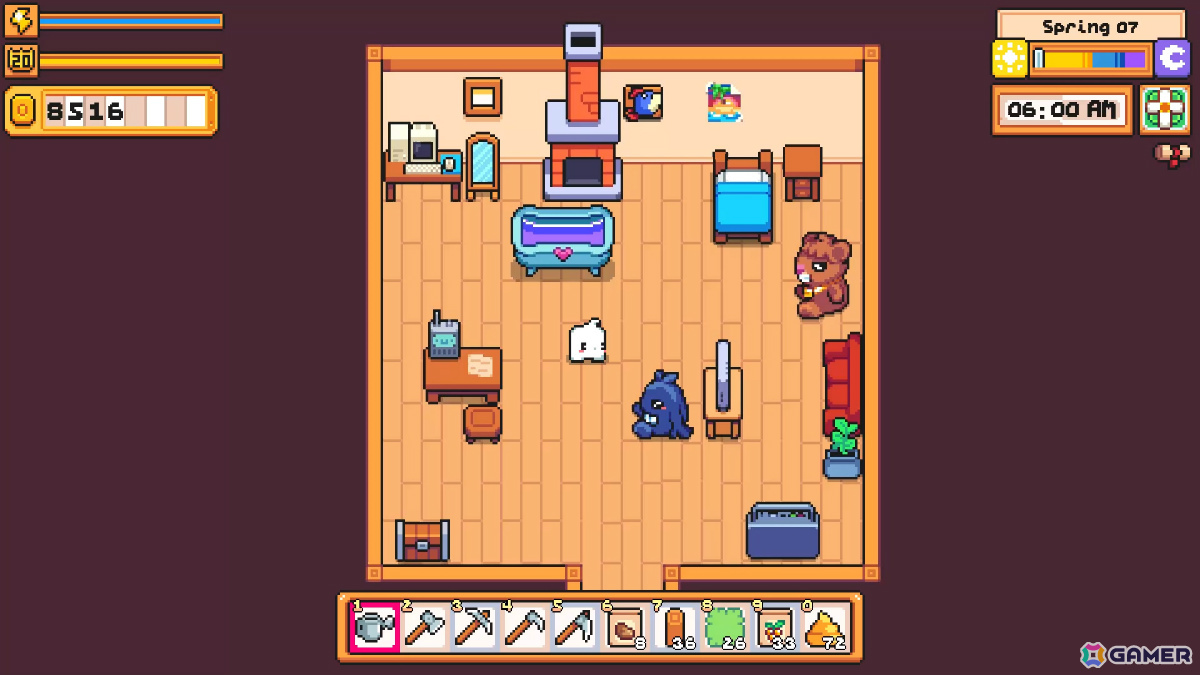 クリーチャーコレクション×農場ライフゲーム「Cosmic Coop」がSteamで11月7日にリリース！の画像7