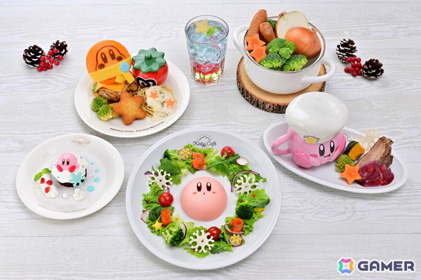 「カービィカフェ WINTER 2025」が11月12日より開催！冬ならではのメニューやグッズが登場の画像1