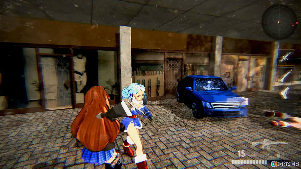 セクシーで危険な美少女たちが繰り広げるアニメ風TPS「バンバンガールズ 萌えパニック」がSwitchにて配信！の画像