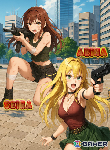 セクシーで危険な美少女たちが繰り広げるアニメ風TPS「バンバンガールズ 萌えパニック」がSwitchにて配信！の画像17