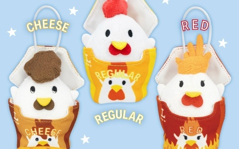 タイトー初のローソン限定景品「からあげクン ミニぬいぐるみマスコット」がローソンに設置のクレーンゲーム機にて11月13日より順次展開！