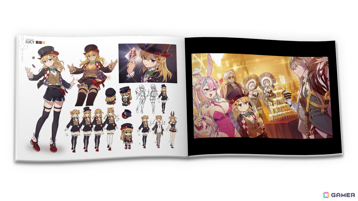 初回製造特典アートブック イメージ