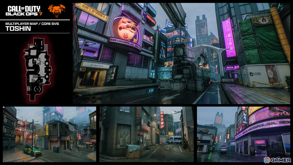 「COD: BO7」ローンチ時にプレイ可能となるマルチプレイヤーマップやゲームモードを紹介!日本をテーマにしたマップもの画像