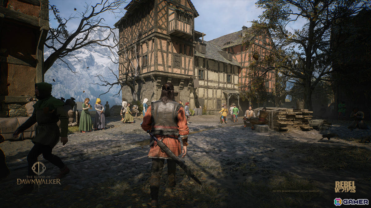 14世紀ヨーロッパを舞台に昼は人間、夜は吸血鬼として生きるダークファンタジーアクションRPG「The Blood of Dawnwalker」が発表！の画像