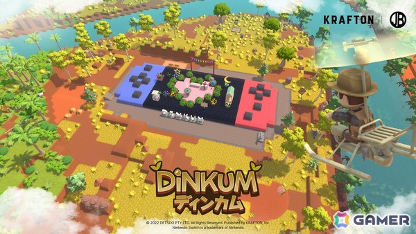 Switch「Dinkum」ダウンロード版が配信！「PUBG コスチュームセット」のプレゼントや発売記念のキャンペーン・イベント、ゲーム実況配信もの画像1