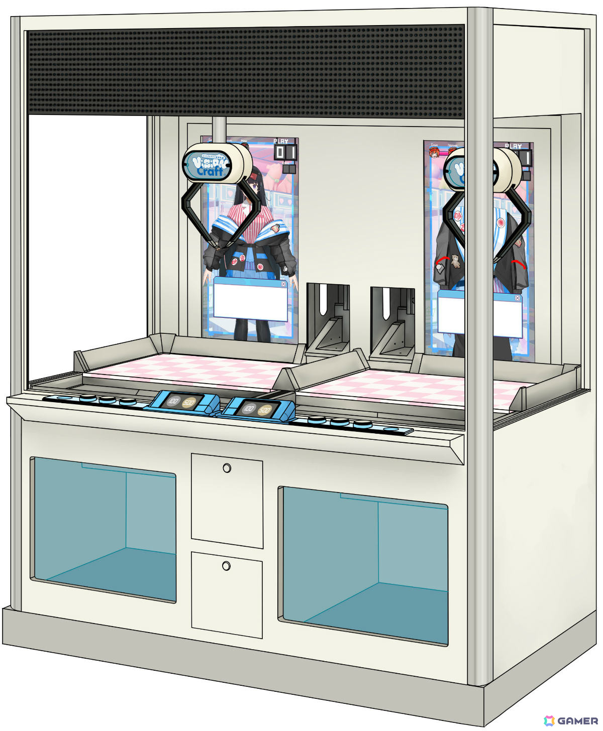 「アイマス」を手掛けた小山順一朗氏と日本工学院の学生によるAIおもてなしクレーンゲーム「アシストキャッチャー」がアミューズメントエキスポ 2025で初公開！の画像2