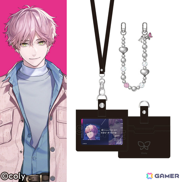 ブレイクマイケース」所属ごとにデザインされたキーケースや各キャラを