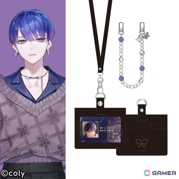 「ブレイクマイケース」所属ごとにデザインされたキーケースや各キャラをイメージしたビーズストラップ＆IDカードケースセットがSuperGroupiesより登場！の画像