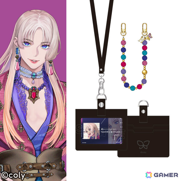 「ブレイクマイケース」所属ごとにデザインされたキーケースや各キャラをイメージしたビーズストラップ＆IDカードケースセットがSuperGroupiesより登場！の画像