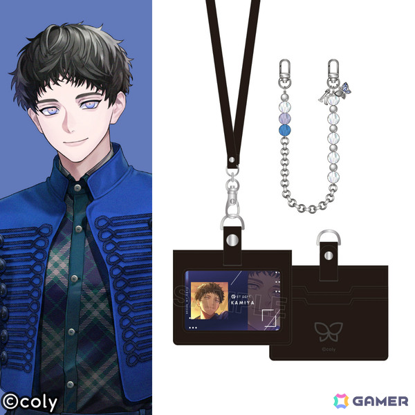 ブレイクマイケース」所属ごとにデザインされたキーケースや各キャラを