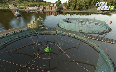 「ファーミングシミュレーター 25」水産養殖が可能になる大型拡張パック「Highlands Fishing」が配信!本編ダウンロード版は価格改定でお手頃価格に