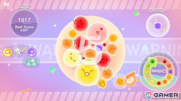 「スイカゲーム ぷらねっと」を先行体験！円形ステージでのプレイフィールの良さに加え、“即ゲームオーバー”の回避など前作からのフィードバックも反映の画像7
