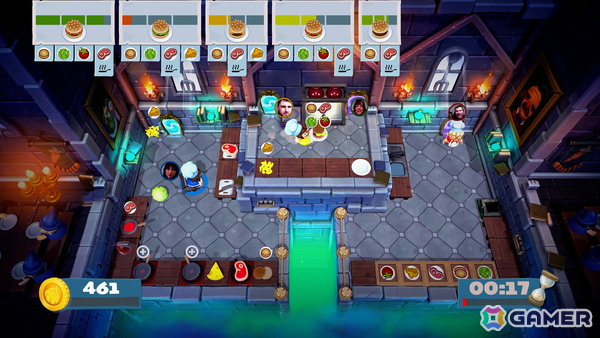 はちゃめちゃクッキングアクションゲーム「Overcooked 2 - オーバークック2 Nintendo Switch 2 Edition」が配信！の画像