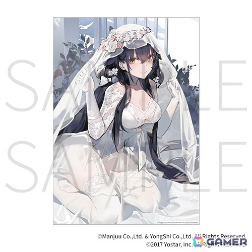 「アズレン スウィートナイト～おやすみなさい、指揮官～」がオンラインくじとして再販開始！シリアス、チェシャー、ブレマートンが描き下ろしランジェリー姿にの画像11