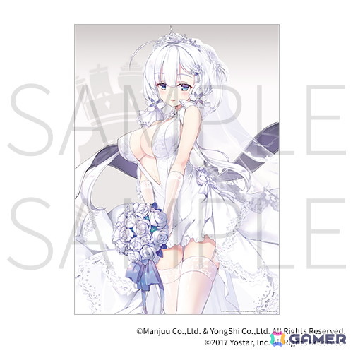 「アズレン スウィートナイト～おやすみなさい、指揮官～」がオンラインくじとして再販開始！シリアス、チェシャー、ブレマートンが描き下ろしランジェリー姿にの画像18