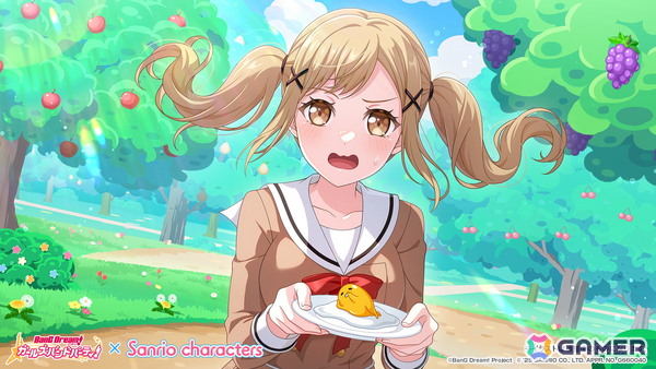 「ガルパ」でサンリオキャラクターズとのコラボが開催決定！イベントPart1では有咲、あこがイベントP報酬で入手可能の画像4