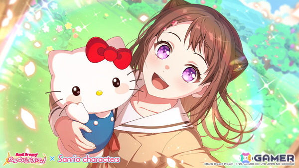 「ガルパ」でサンリオキャラクターズとのコラボが開催決定！イベントPart1では有咲、あこがイベントP報酬で入手可能の画像8